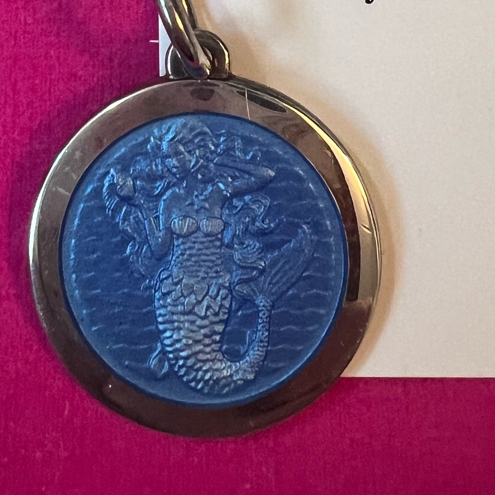 Colby Davis Silver MERMAID Pendant.